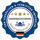 Original-Siegel von makler-empfehlung.de