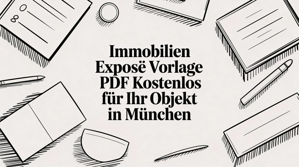 Immobilien exposé vorlage pdf kostenlos für ihr objekt in München