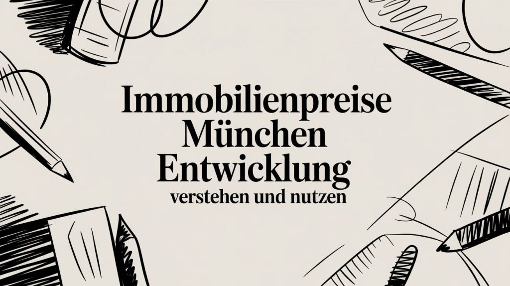 Immobilienpreise München entwicklung verstehen und nutzen