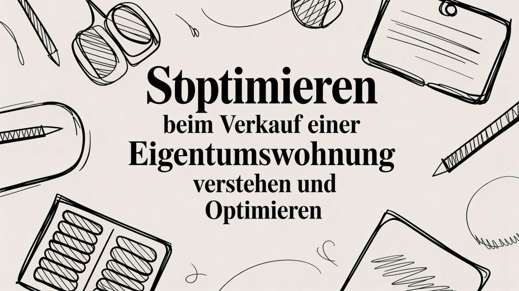 Steuern beim Verkauf einer Eigentumswohnung verstehen und optimieren