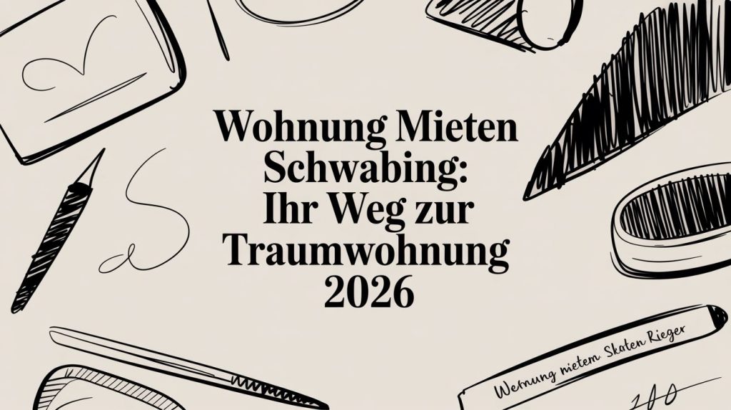 Wohnung mieten schwabing: Ihr Weg zur Traumwohnung 2026