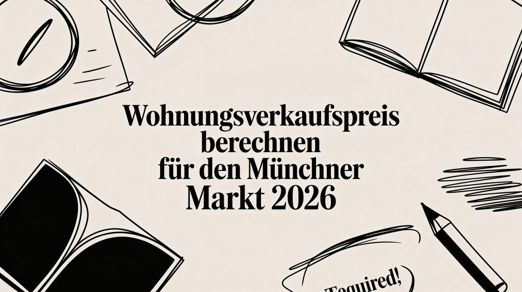 Verkaufspreis Wohnung berechnen für Münchens Markt 2026
