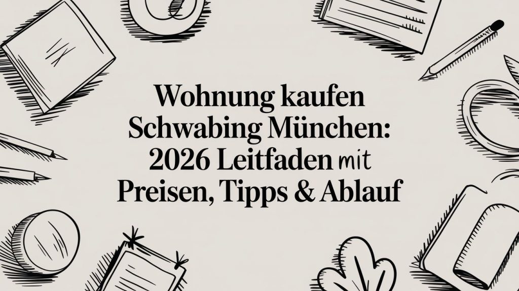 Wohnung kaufen schwabing münchen: 2026 Leitfaden mit Preisen, Tipps & Ablauf