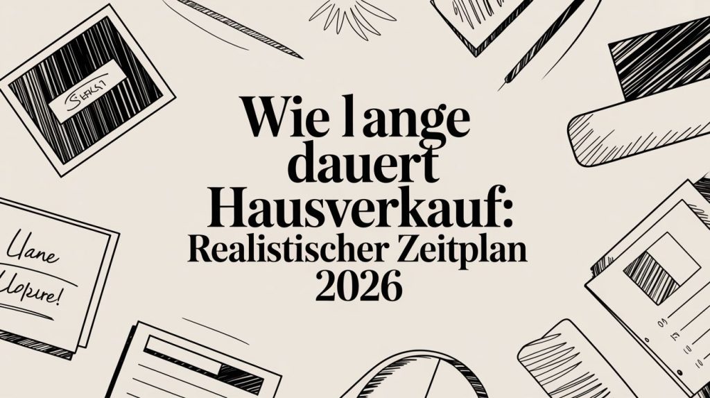 Wie lange dauert hausverkauf: Realistischer Zeitplan 2026