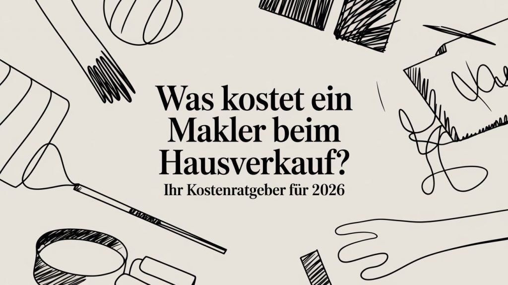Was kostet ein Makler beim Hausverkauf? Ihr Kostenratgeber für 2026