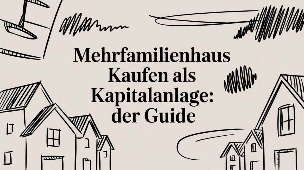Mehrfamilienhaus kaufen als Kapitalanlage: Der Guide