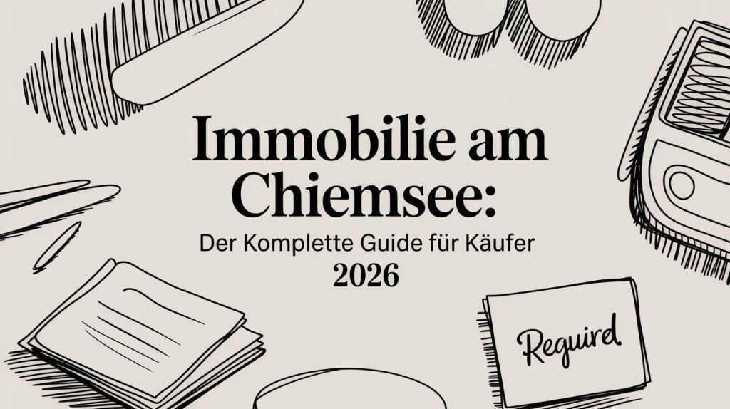 Immobilie am Chiemsee: Der komplette Guide für Käufer 2026