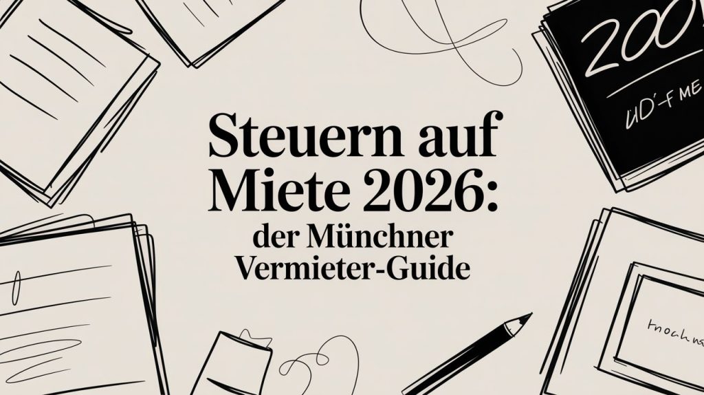 Steuern auf Miete 2026: Der Münchner Vermieter-Guide